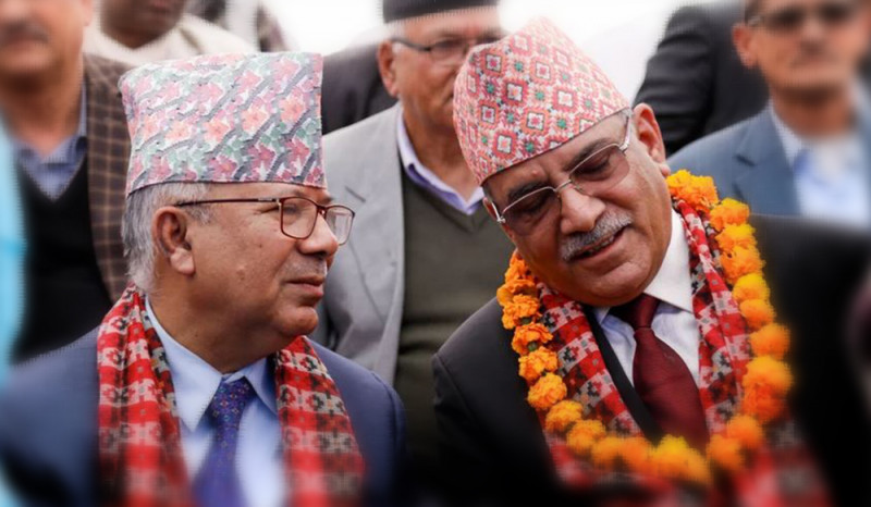 एमसीसीमा रिङिँदै नेकपा, प्रचण्ड र नेपाल आक्रोशित